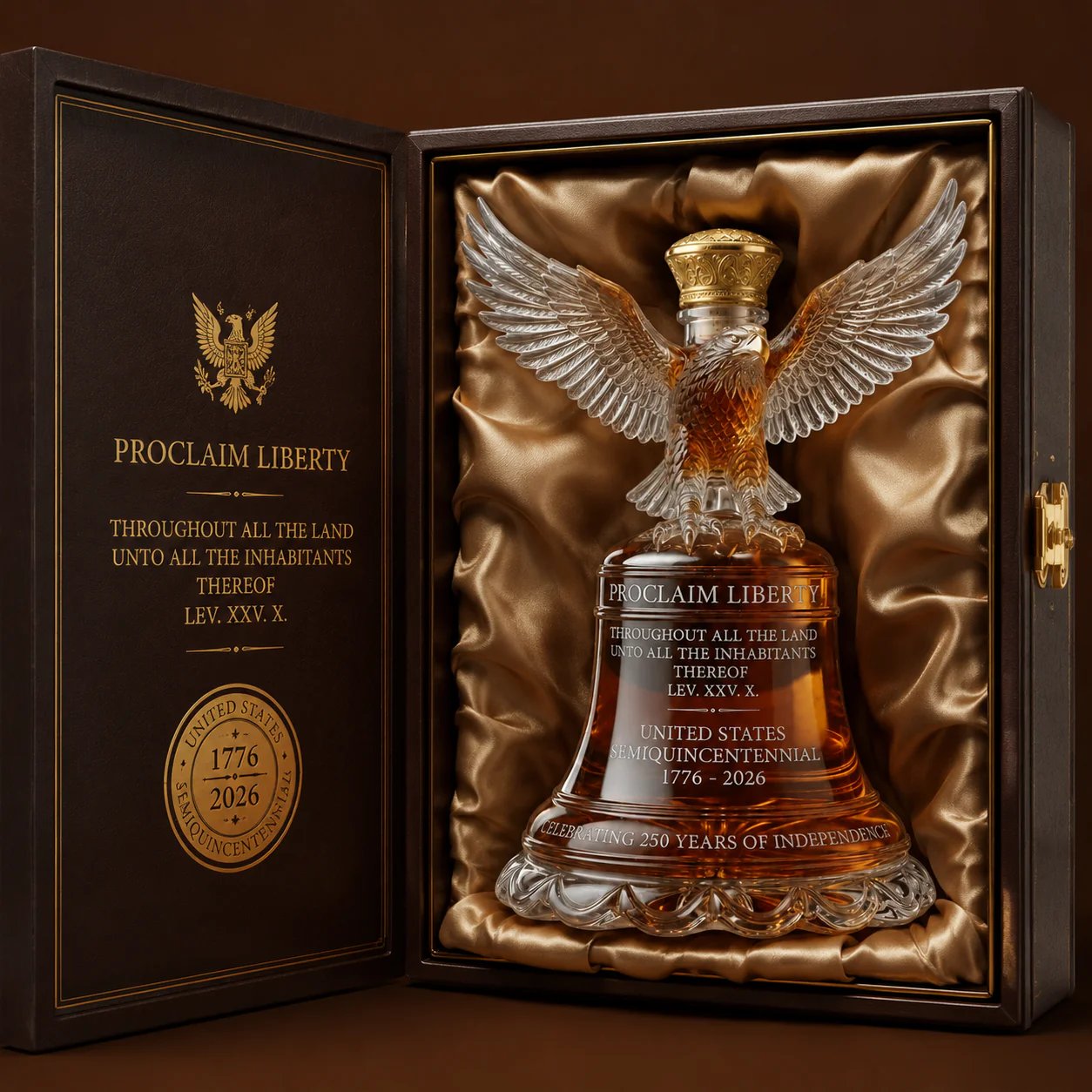 🔥Last Day 49% OFF🔥 - 🦅American Eagle Liberty Bell Decanter