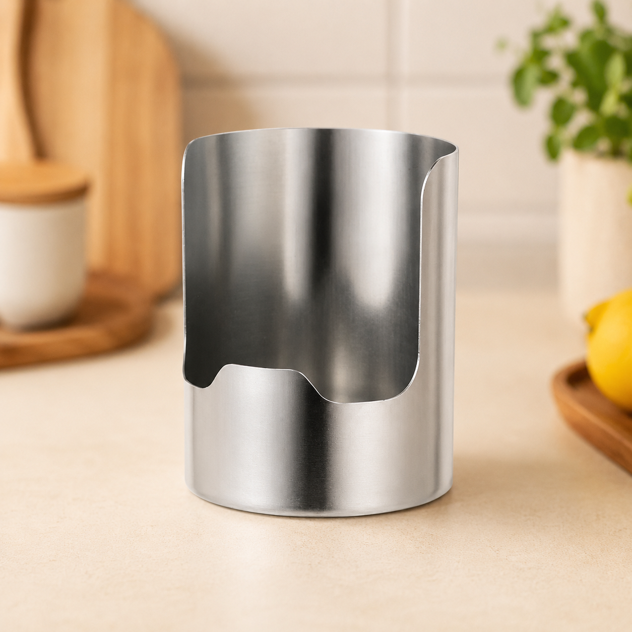 . π³ 50% OFF Stainless Steel Utensil Holder β Keep Your Kitchen Counter Clean & Organized