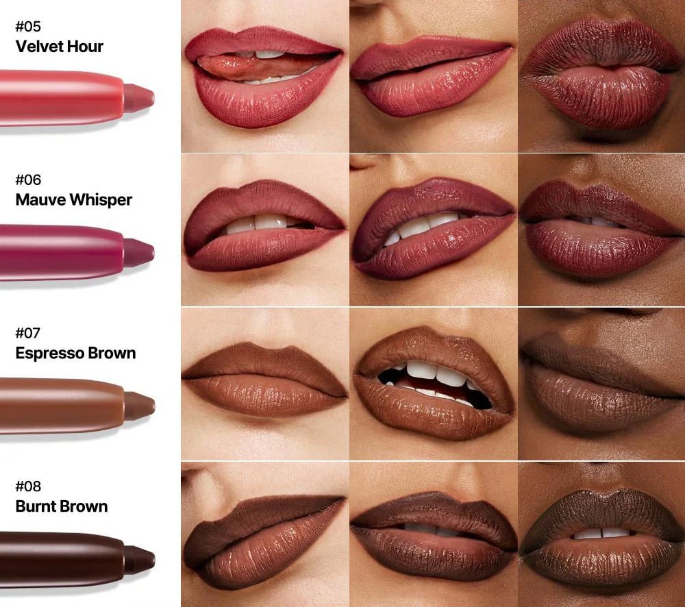 Easy Glide Lip Liner — Creamy, Blendable Color with Smooth Application