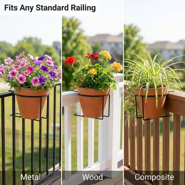 🔥2026 Hot Sale - Railing Plant Hanger