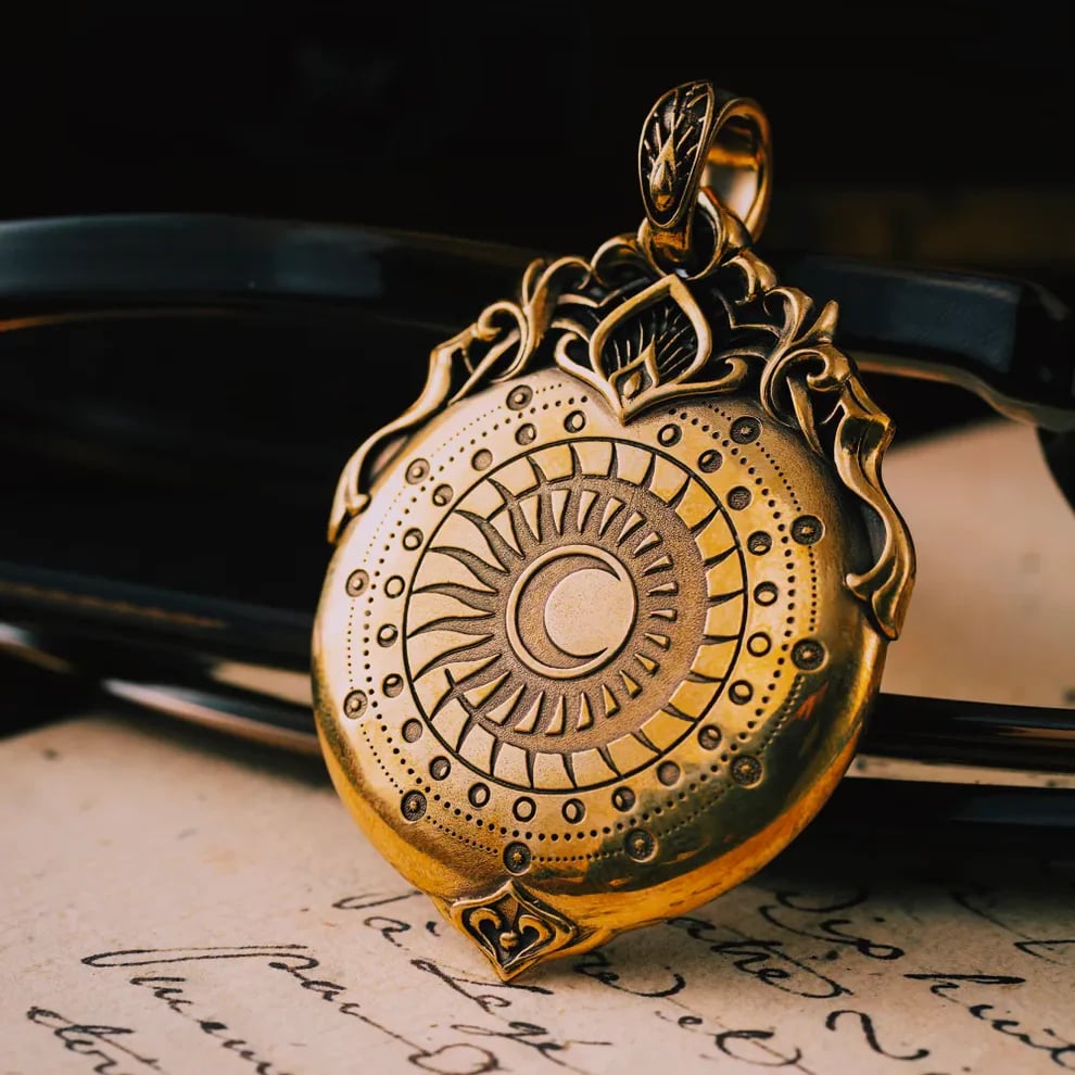 💪Hot Sale! 🔥49% OFF👁️‍🗨️Handmade Tarot Vision Pendant: Connect to Cosmic Wisdom Anytime