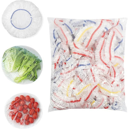 Fresh Keeping Bags – Elastic Plastic Bowl Covers