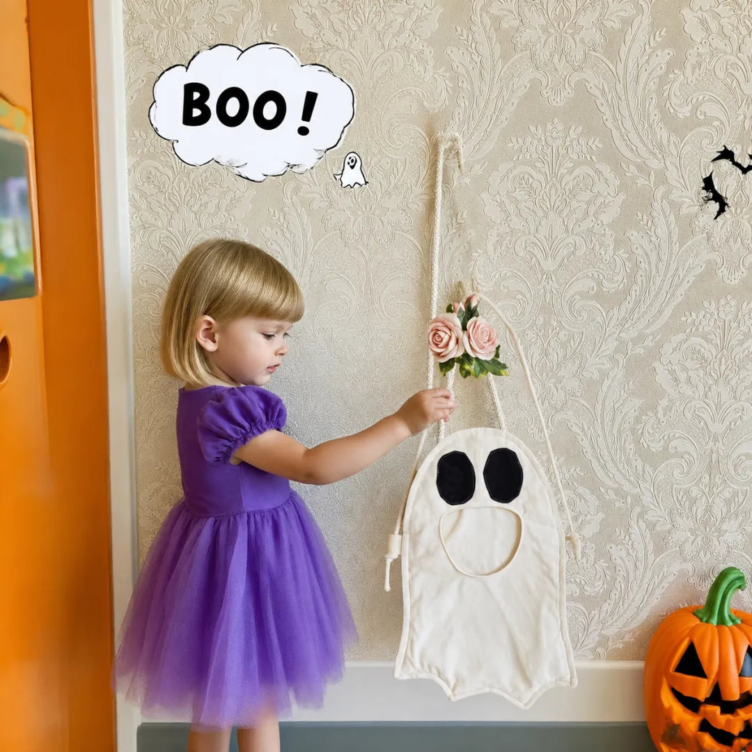 🎃 Feed the Ghost! Halloween Ghost Bag