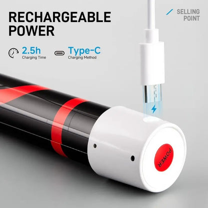 Bendable LED Flashlight Stick - 28" Flexible Design, 7-Hour Long Battery Life