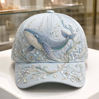 🔥 Last Day 49% OFF – 🌊 3D Ocean Creatures Embroidery Cap