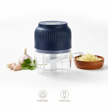🔥Ends Today 50% OFF🧴 Electric Garlic Chopper, Mini Portable Veggie Cutter