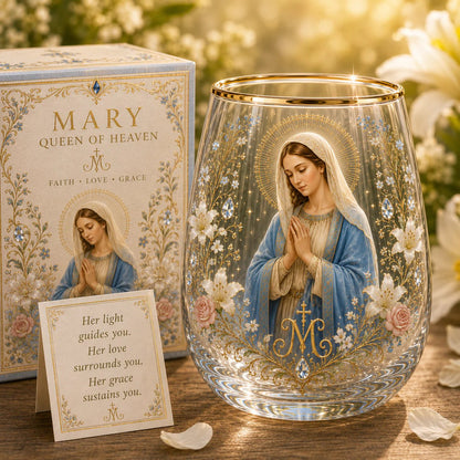 🙏✝️ 2026 Limited Edition “Morning Prayer” Glass Tea Cup ☀️☕ – Faith & Serenity Collection