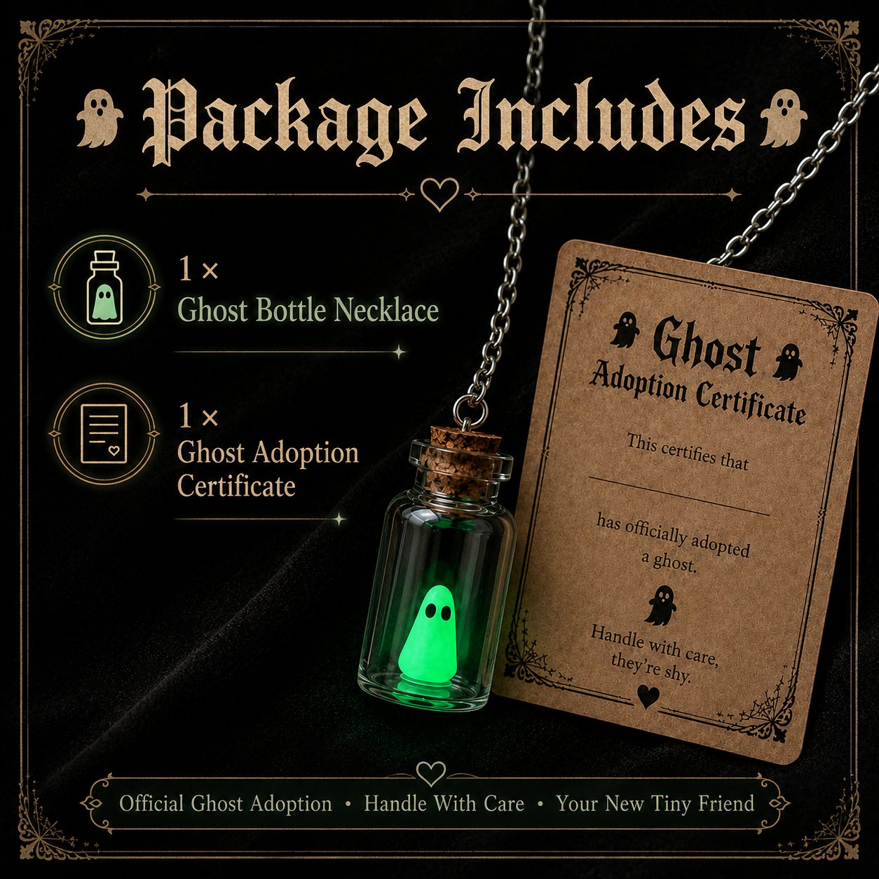 🔥Hot Sales - 👻Ghost Adoption Necklace✨