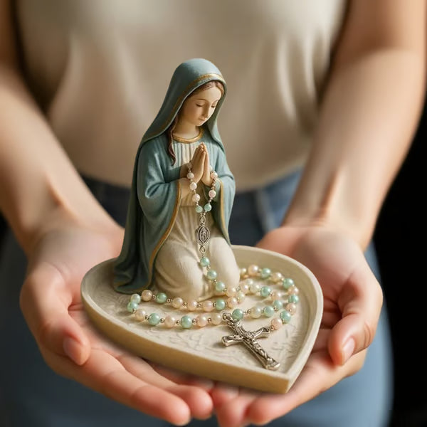(🎁Last Day 49% OFF)🔥Handcrafted Virgin Mary Rosary Holder