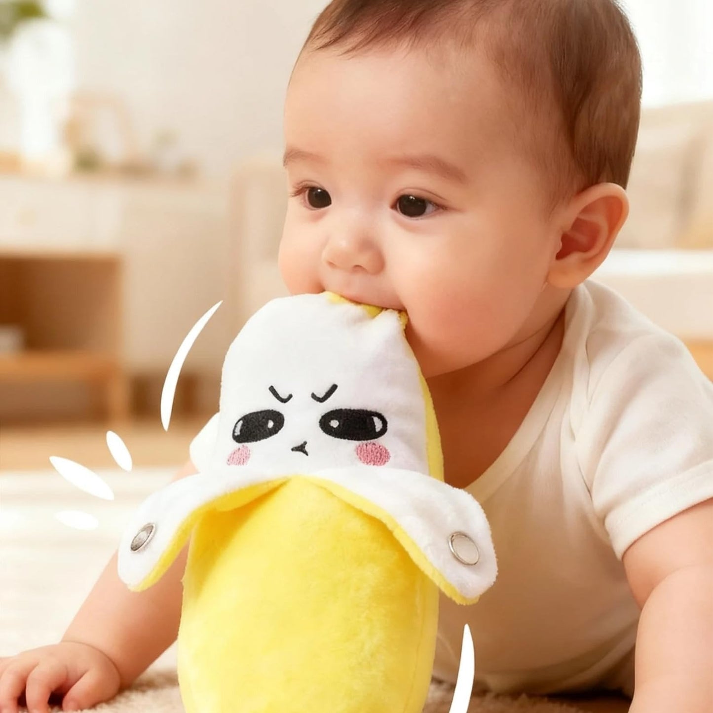 💕Hot sale 49% OFF💖Interactive Music Plush Toy Set🍌🍓🥕