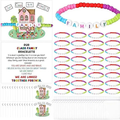 🔥HOT SALE 49% OFF - ✨🌈Pack of 25 Welcome BeadBracelets - StrengthenClassroom Friendship & SpreadWarm Kindness!