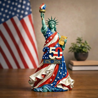 Handmade USA 250th Anniversary Statue of Liberty Figurine