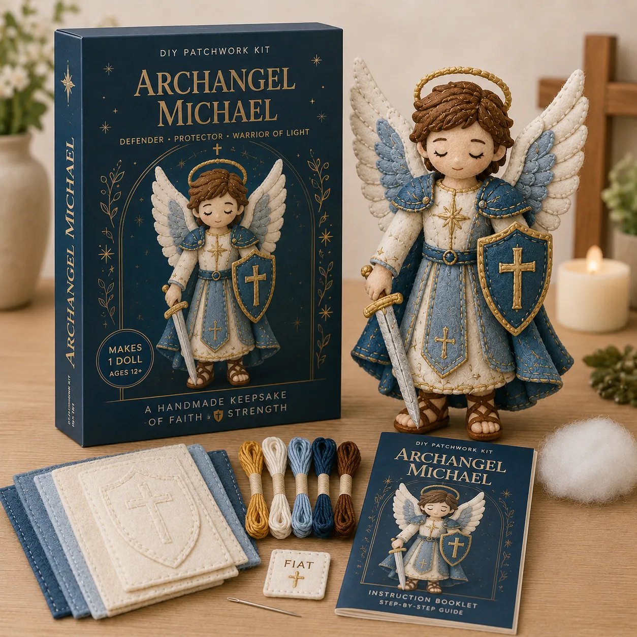 ✝️ Faith & Blessings DIY Patchwork Kit