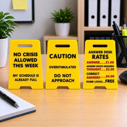 🎁Last Day 49% OFF-Mood Desk Signs
