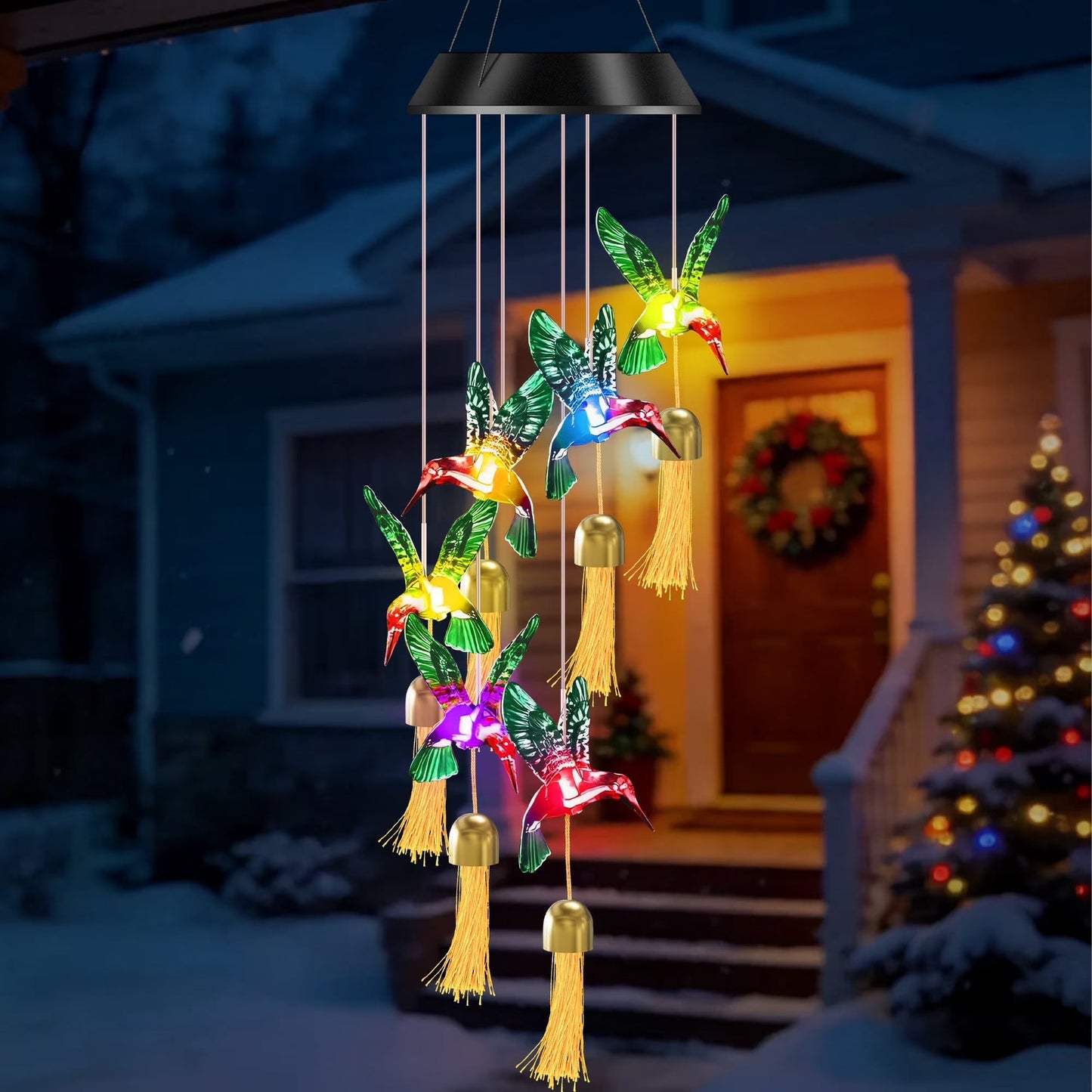 🌿Hummingbird Solar Light 🐦 Eco-Friendly Garden Glow🔥 50% OFF