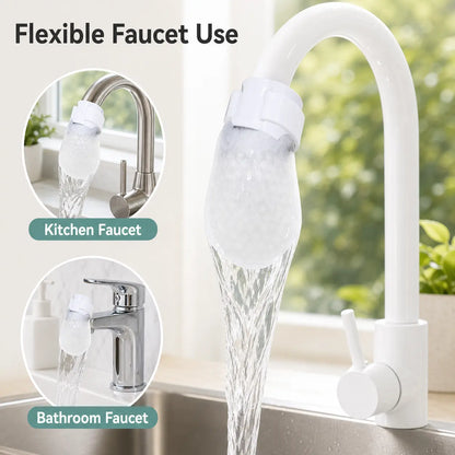 🔥Flash Sale 60% OFF🔥50PCS Disposable Cotton Faucet Filter Bags- Splash-Reducing Sediment Filter Socks for Kitchen & Bathroom