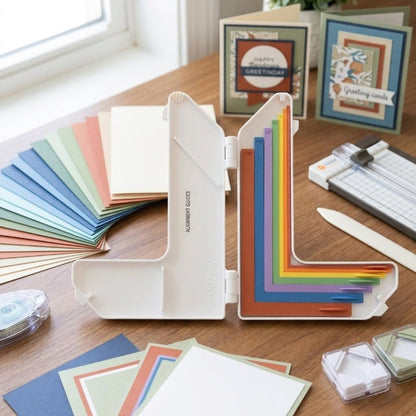 Paper Crafting Alignment Guide Set with Case