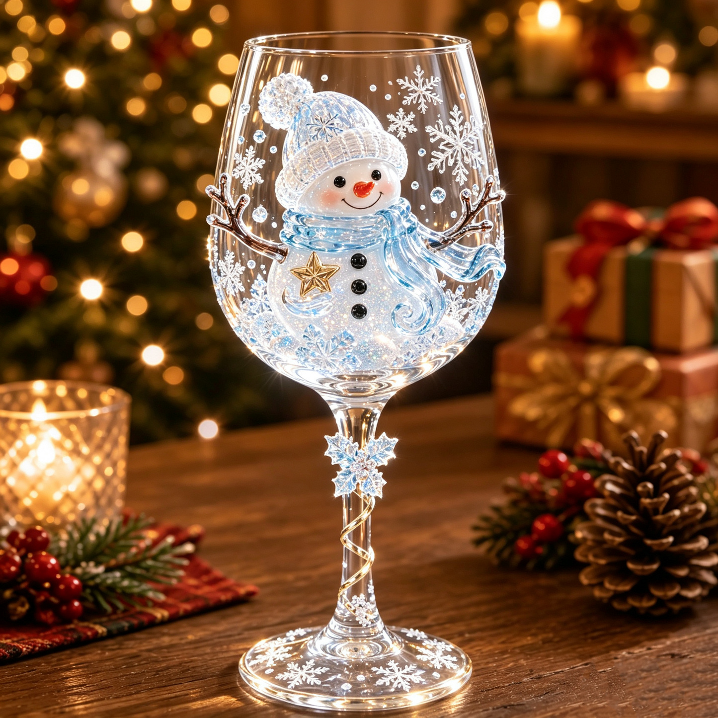🔥Last day 50% OFF🎁Christmas 3D Wine Glass Collection Gift Box Set✨