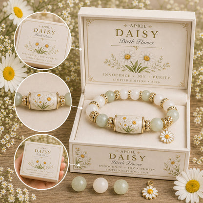 🌸 Birth Flower Blessing Bracelet | 2026 Limited Edition Only 8 Left