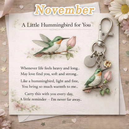 🐦Hummingbird Keychain - Birthday Gift 🎂