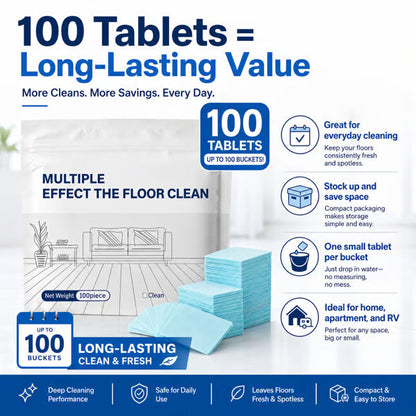 🏠 Multi-Effect Floor Clean Tablets 🫧
