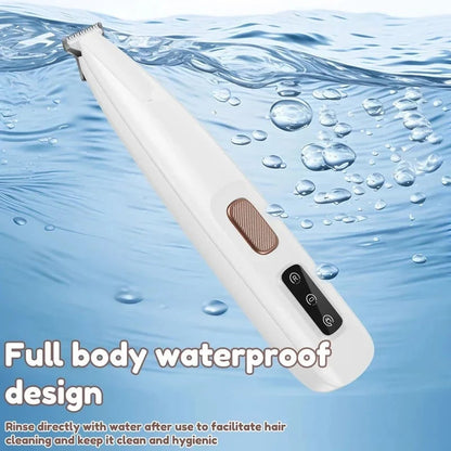 🔥⏳ Limited Stock 🐾Waterproof Rechargeable Pet Shaver with Bright LED Light, Ultra Quiet Home Pet Grooming Clipper Cut Salon Cost