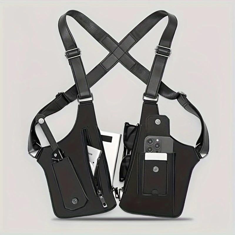 🔥2026 Hot Sale 50% OFF!🔥-Premium Leather Adjustable Underarm Shoulder Bag for Men & Women
