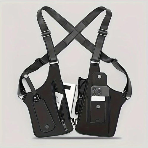 🔥2026 Hot Sale 50% OFF!🔥-Premium Leather Adjustable Underarm Shoulder Bag for Men & Women