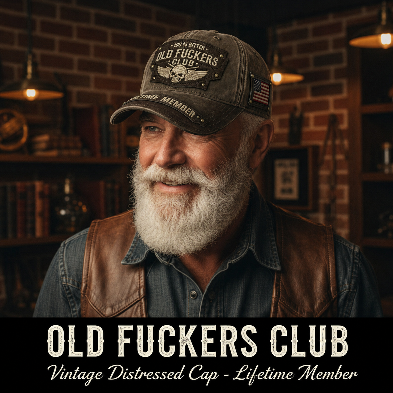 ☠️ Old Fuckers Club & Wild Freedom 🪓 | 2026 Limited Edition Vintage Bracelet