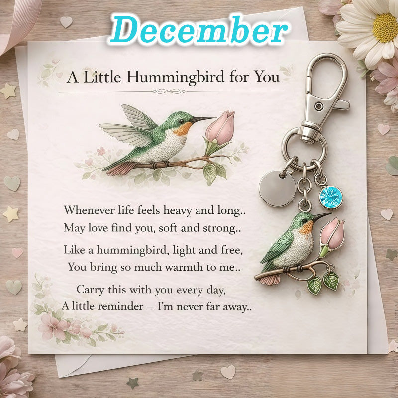 🐦Hummingbird Keychain - Birthday Gift 🎂