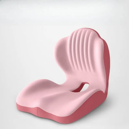 Ergonomic Memory Foam Seat Cushion with Lumbar