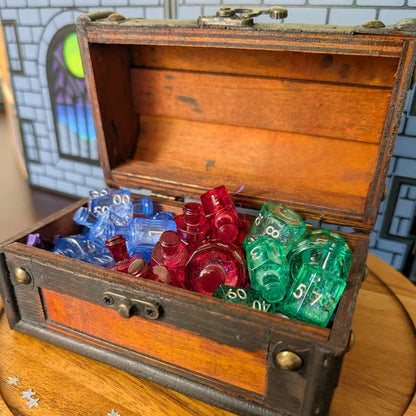 🎲🌙Crescent Moon Liquid Core Potion Dice Sets🧪