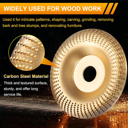 🔥LAST DAY 49% OFF - 🛠️3PCS Wood Carving Disc Set