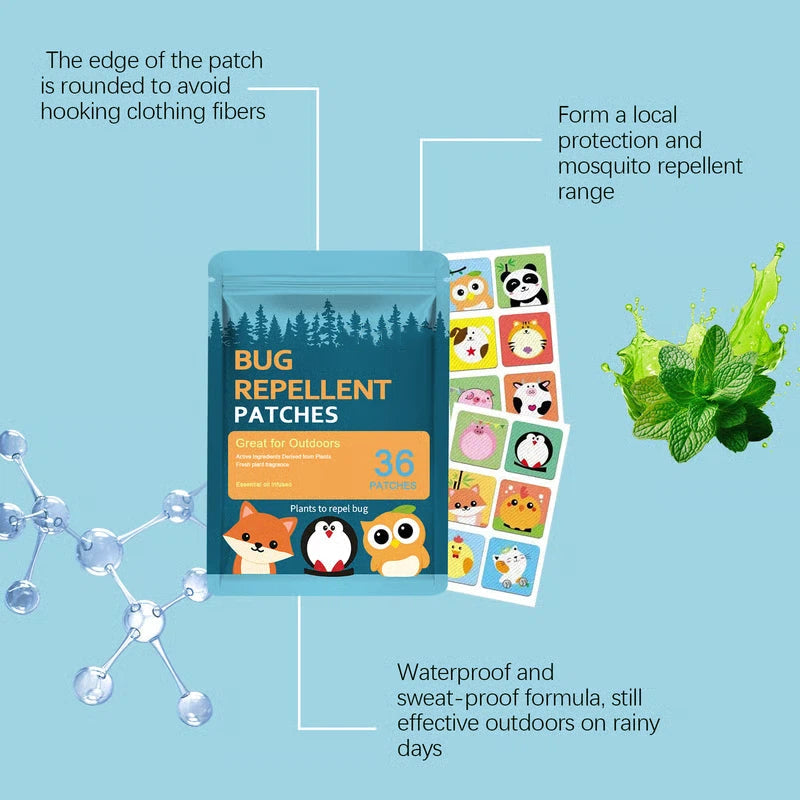 🦟 Say Goodbye to Mosquito Bites - 60% OFF - ✨ Mosquito Repellent Stickers - Safe, Natural Protection for All-Day Outdoor Fun!