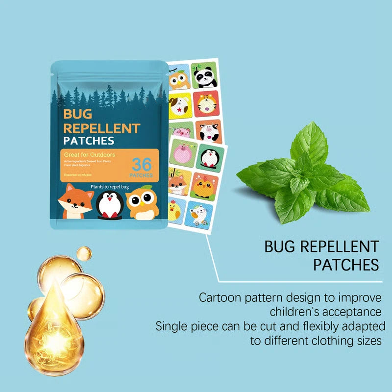 🦟 Say Goodbye to Mosquito Bites - 60% OFF - ✨ Mosquito Repellent Stickers - Safe, Natural Protection for All-Day Outdoor Fun!