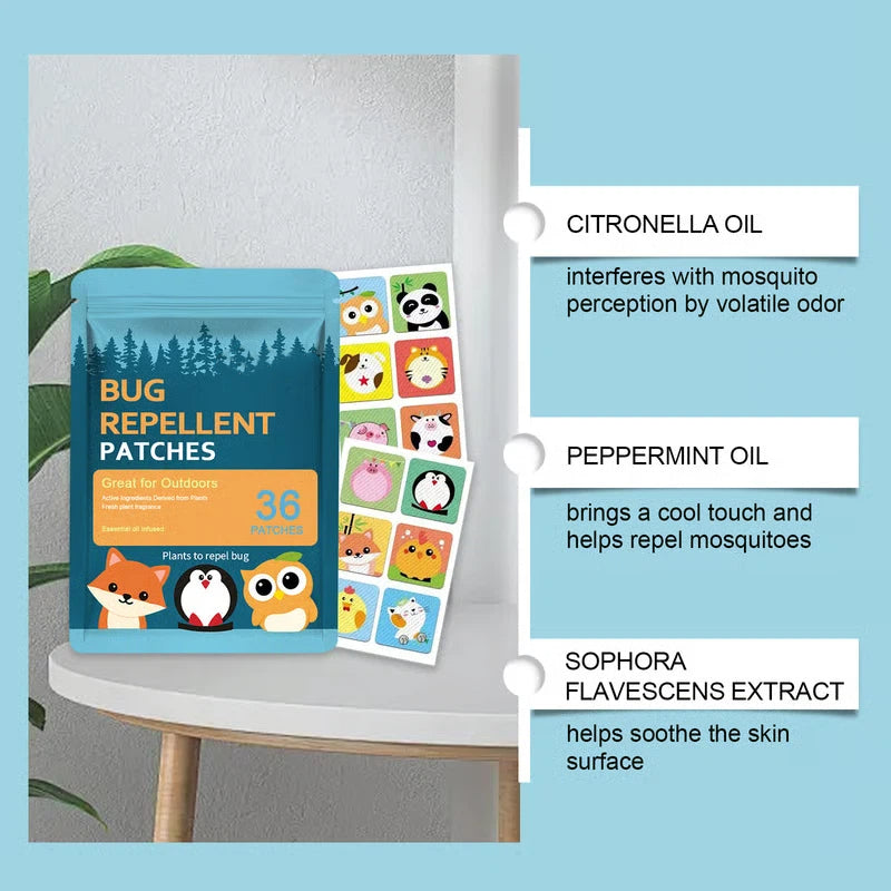 🦟 Say Goodbye to Mosquito Bites - 60% OFF - ✨ Mosquito Repellent Stickers - Safe, Natural Protection for All-Day Outdoor Fun!