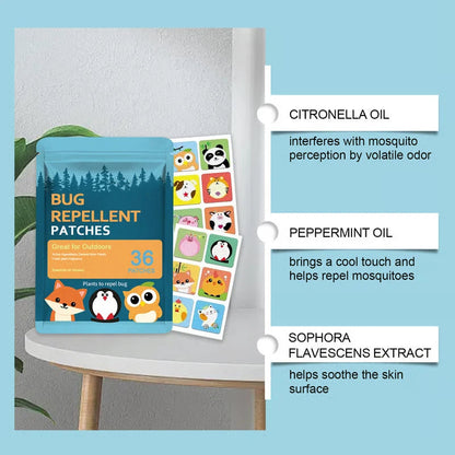 🦟 Say Goodbye to Mosquito Bites - 60% OFF - ✨ Mosquito Repellent Stickers - Safe, Natural Protection for All-Day Outdoor Fun!