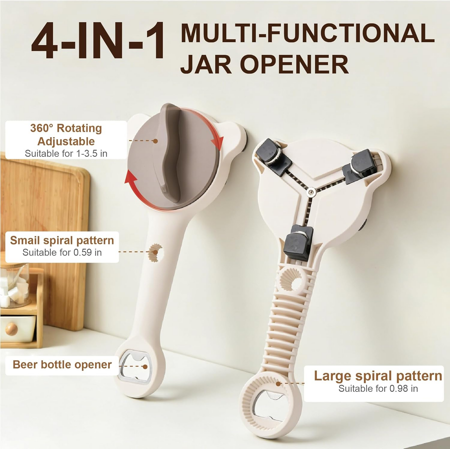 4-in-1 Jar Opener for Seniors