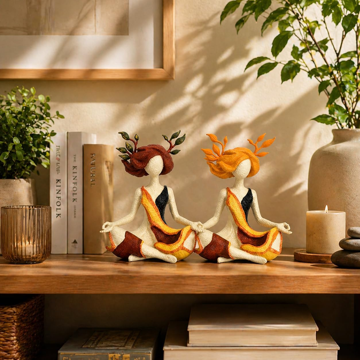 🌿 Inner Peace Rise | Abstract Growth Sculpture