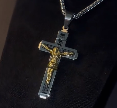📢📢40% OFF !! ⏰Men's Minimalist Faith Cross Necklace