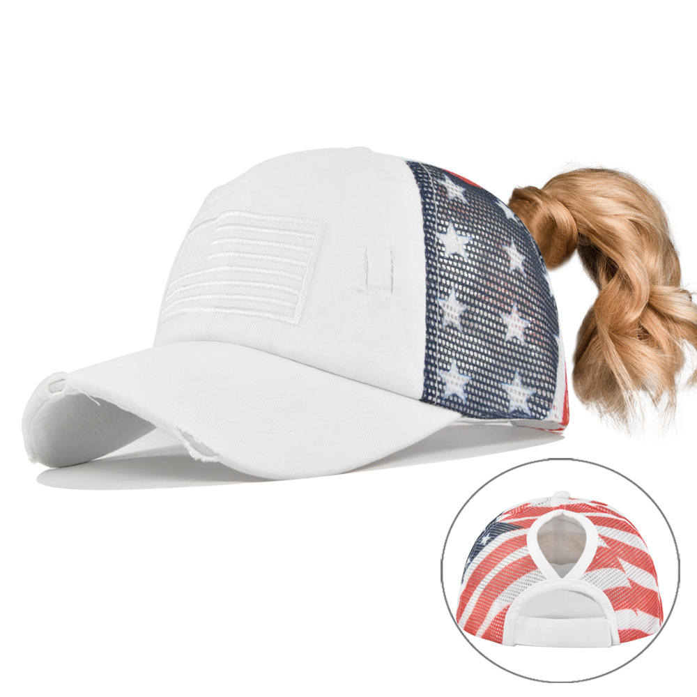 🔥Bold Freedom Ponytail Cap