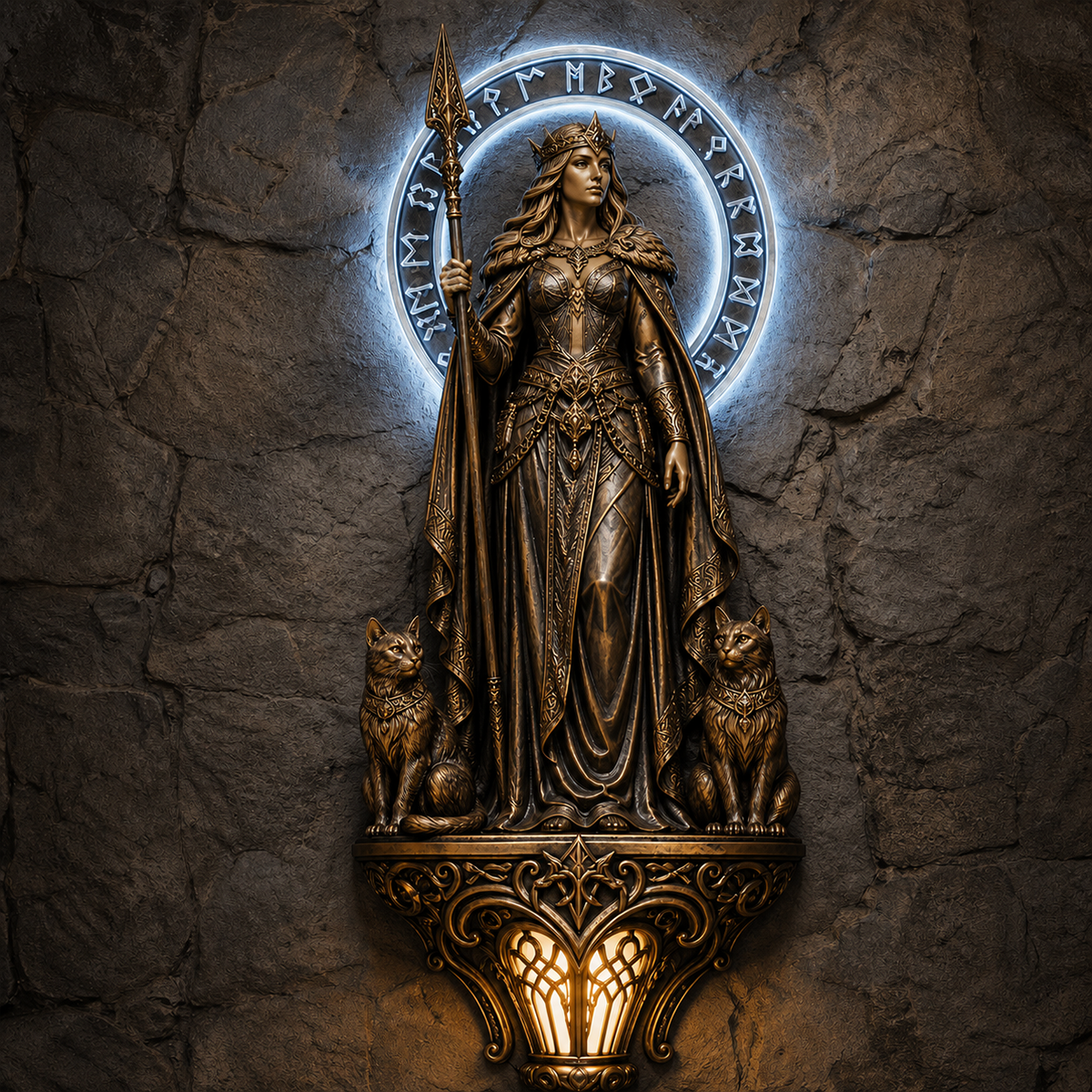🔥50% OFF Today Only🔥 Hecate Triple Goddess Wall Lamp