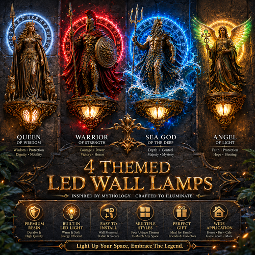🔥50% OFF Today Only🔥 Hecate Triple Goddess Wall Lamp