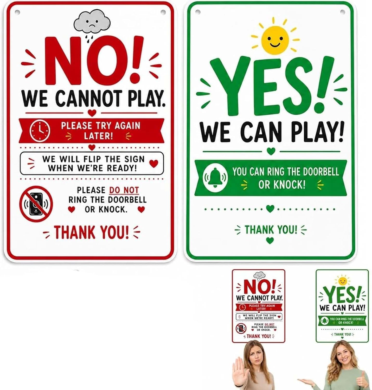 Summer Quiet Time Door Sign