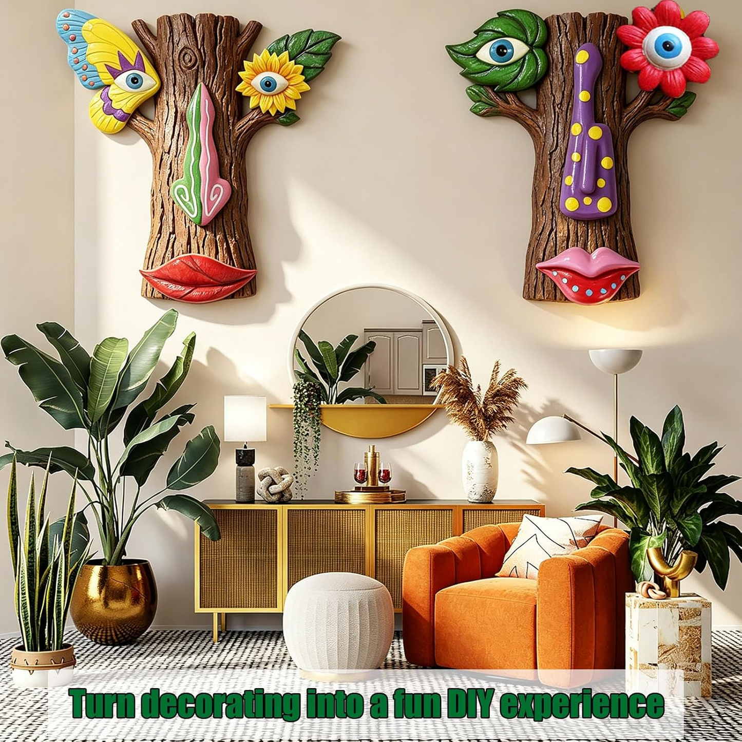 🌳Tree Faces Decor Outdoor🌲