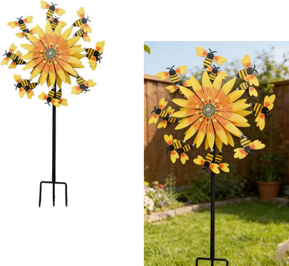🌻Sunflower and Bees Wind Spinner🐝