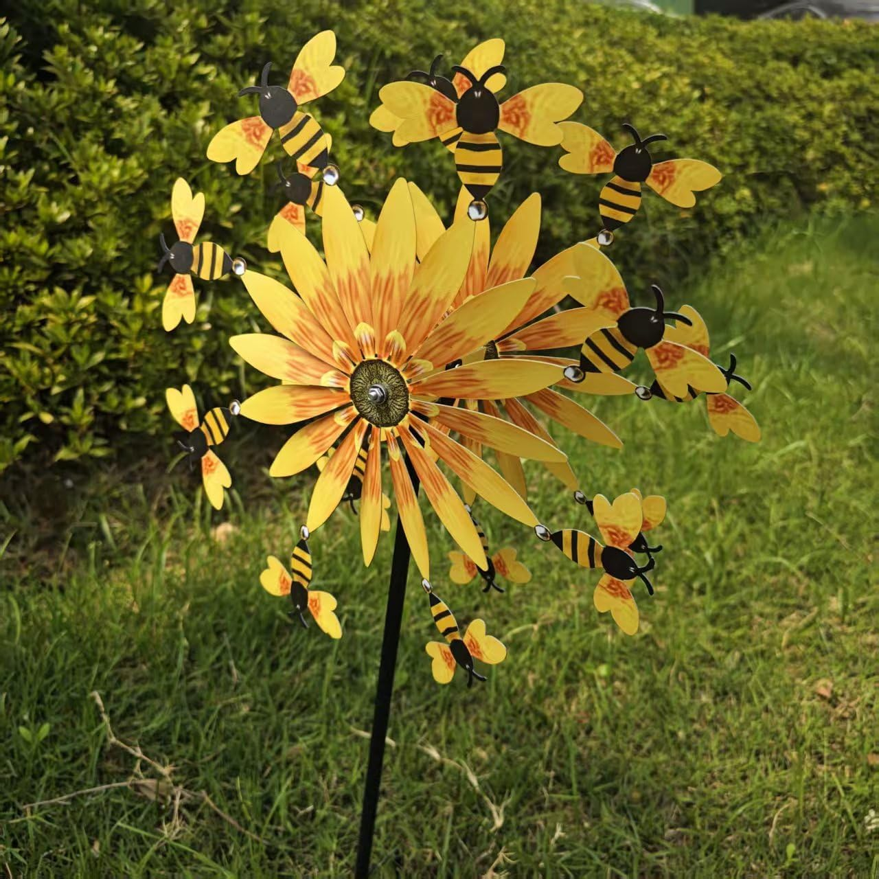 🌻Sunflower and Bees Wind Spinner🐝