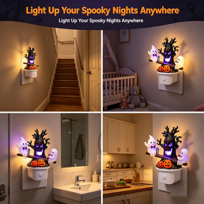 👻Halloween Animated Seesaw Ghost Night Light👻