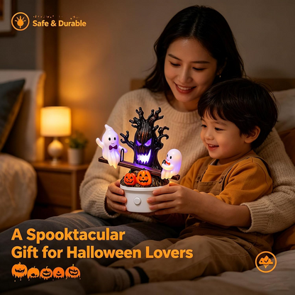 👻Halloween Animated Seesaw Ghost Night Light👻