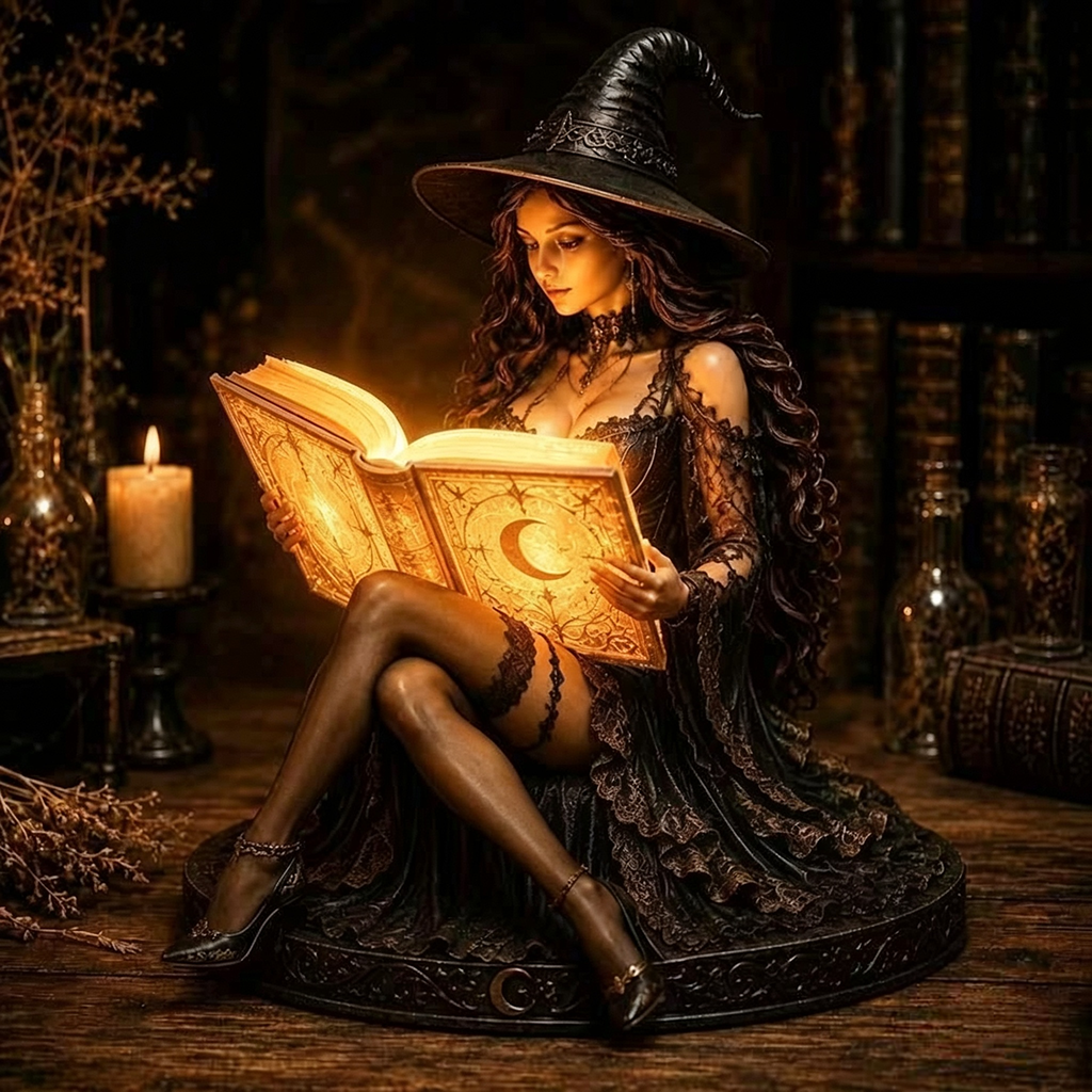 🎁Last Day 50% OFF -🔥💝Magical Black Cat Witch Lamp